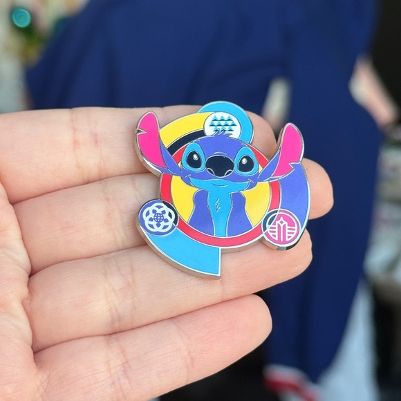 Disney Parks WDW EPCOT Reimagined Stitch 2023 Mystery Box Pin - Picture 2 of 5
